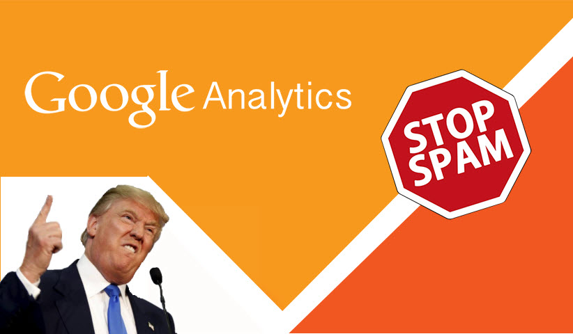 Cómo eliminar el tráfico spam de idioma Vota a Trump en Google Analytics
