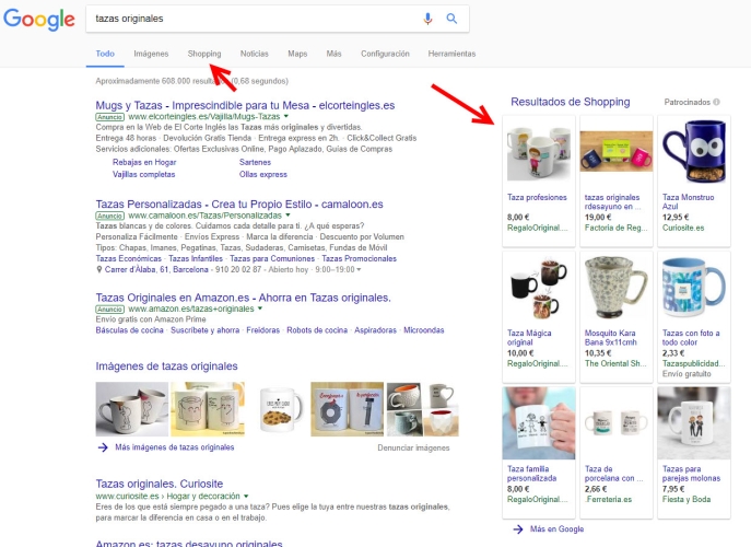 como crear campañas de google shopping