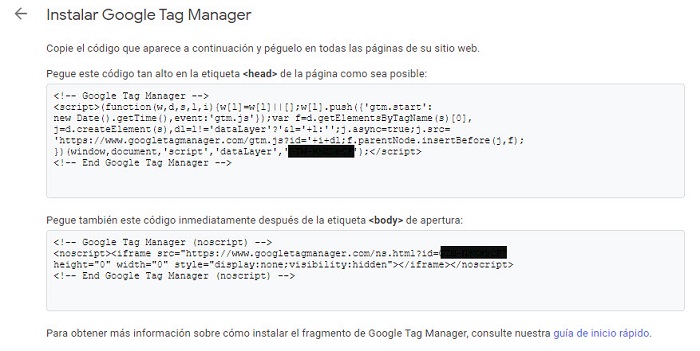 nstalar Google Tag Manager